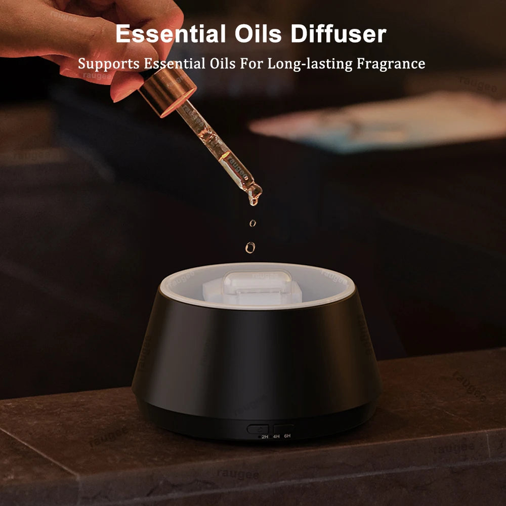 Air Humidifier USB Mini Aroma Essential Oil Diffuser Home Mute Automatic Mist Maker Fragrance Diffuser with Colorful Night Light